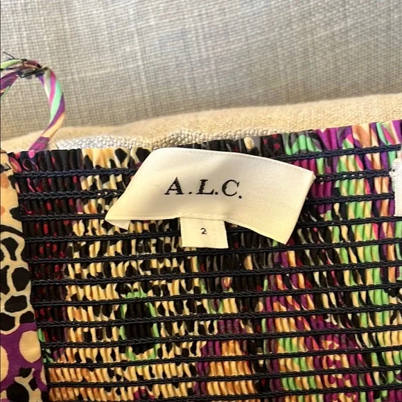 A.L.C. Multicolor Maxi Dress - Picture 4 of 7